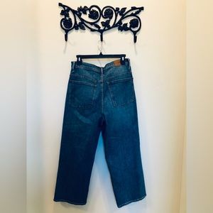 Madewell Slim Wide Leg Crop 30